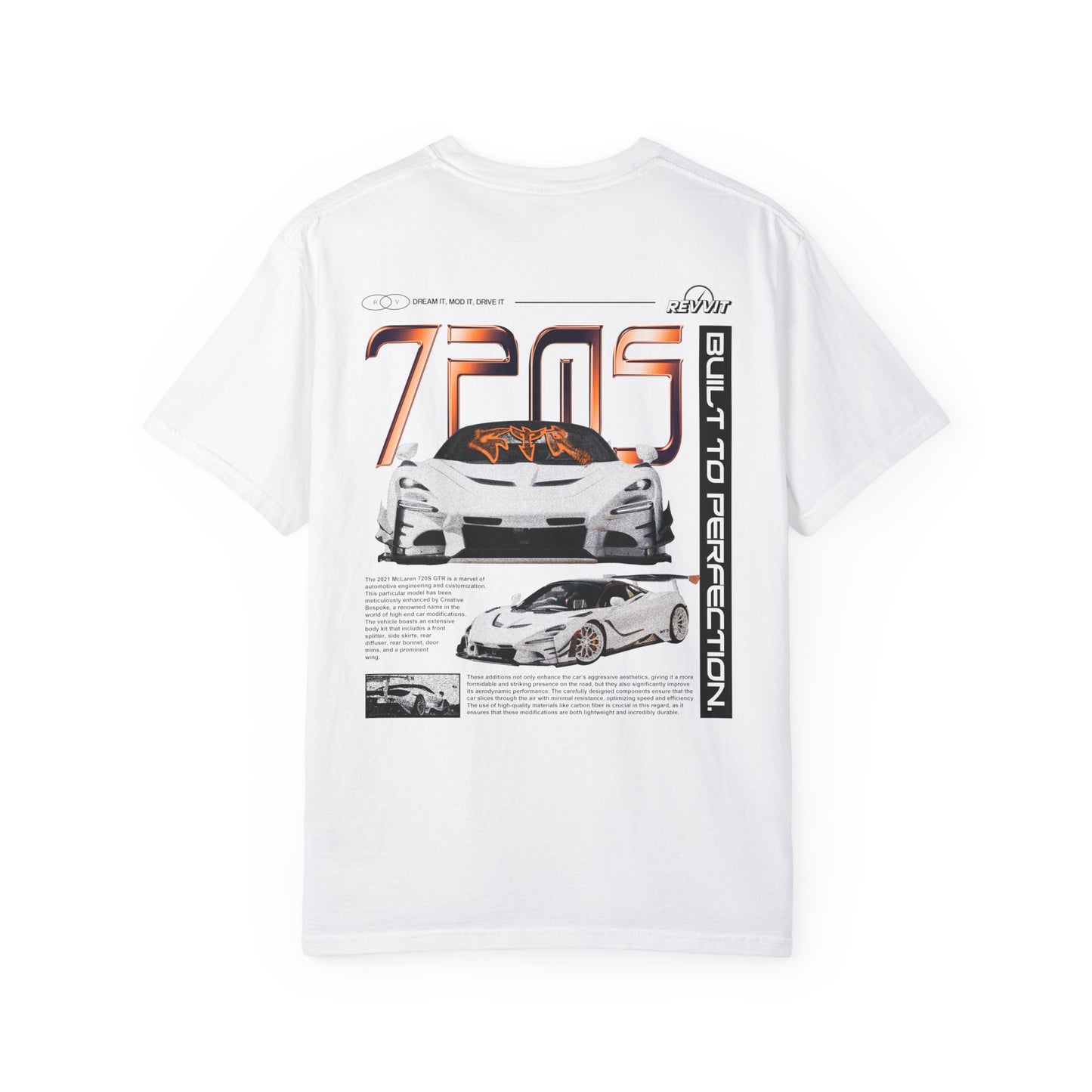 720S GTR T-Shirt | Front and Back