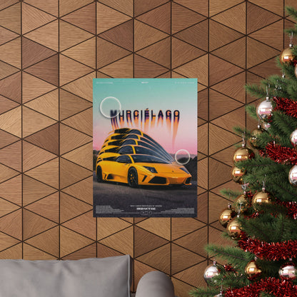 Murciélago Matte Vertical Poster (ft. @high_octane_photograpy)