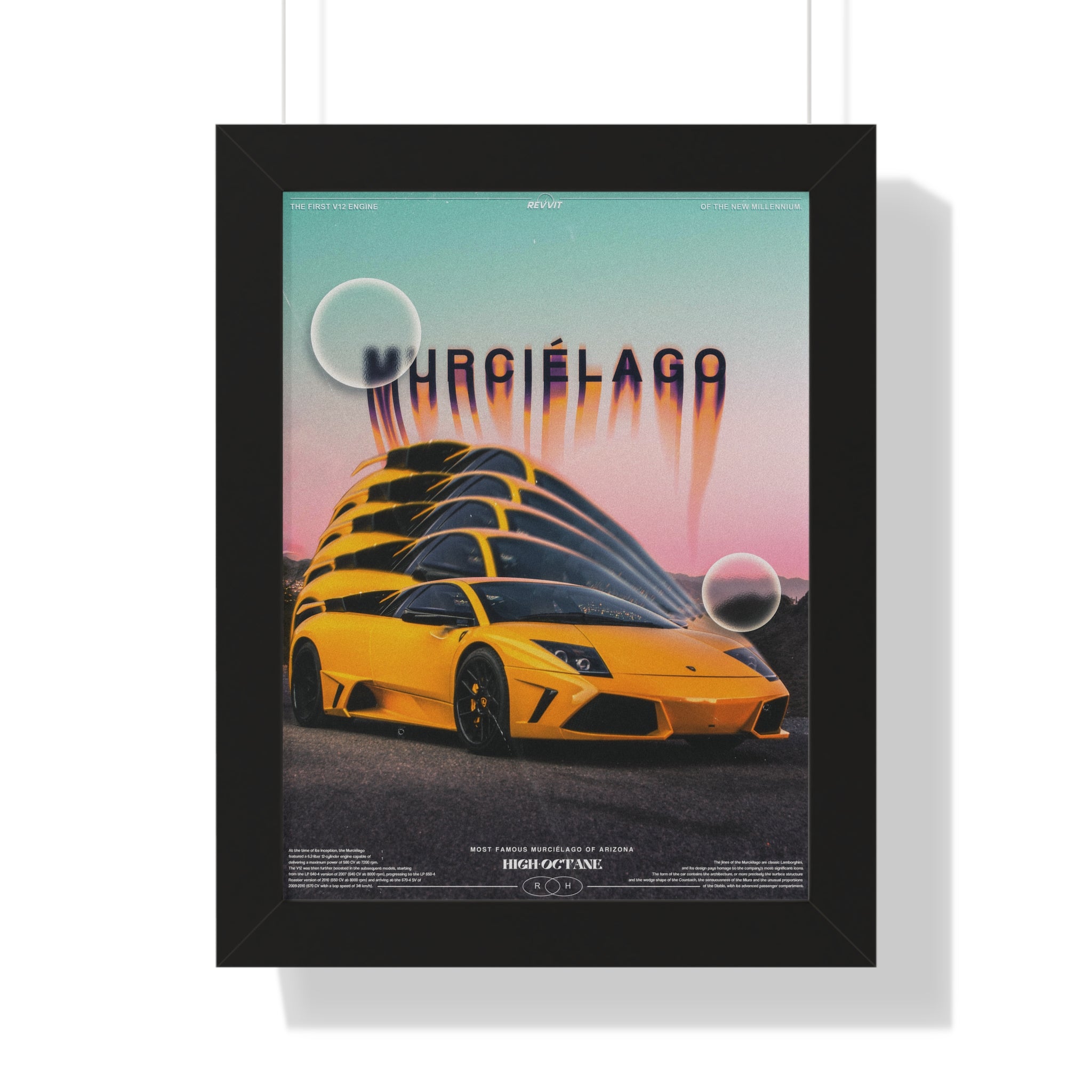 Framed Vertical Poster 2024