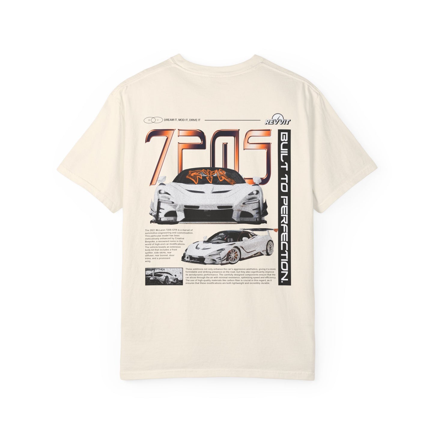 720S GTR T-Shirt | Front and Back