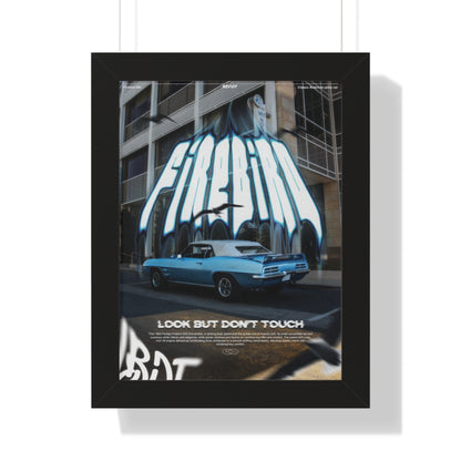 Firebird Framed Vertical Poster (ft. @lbdtindustries)