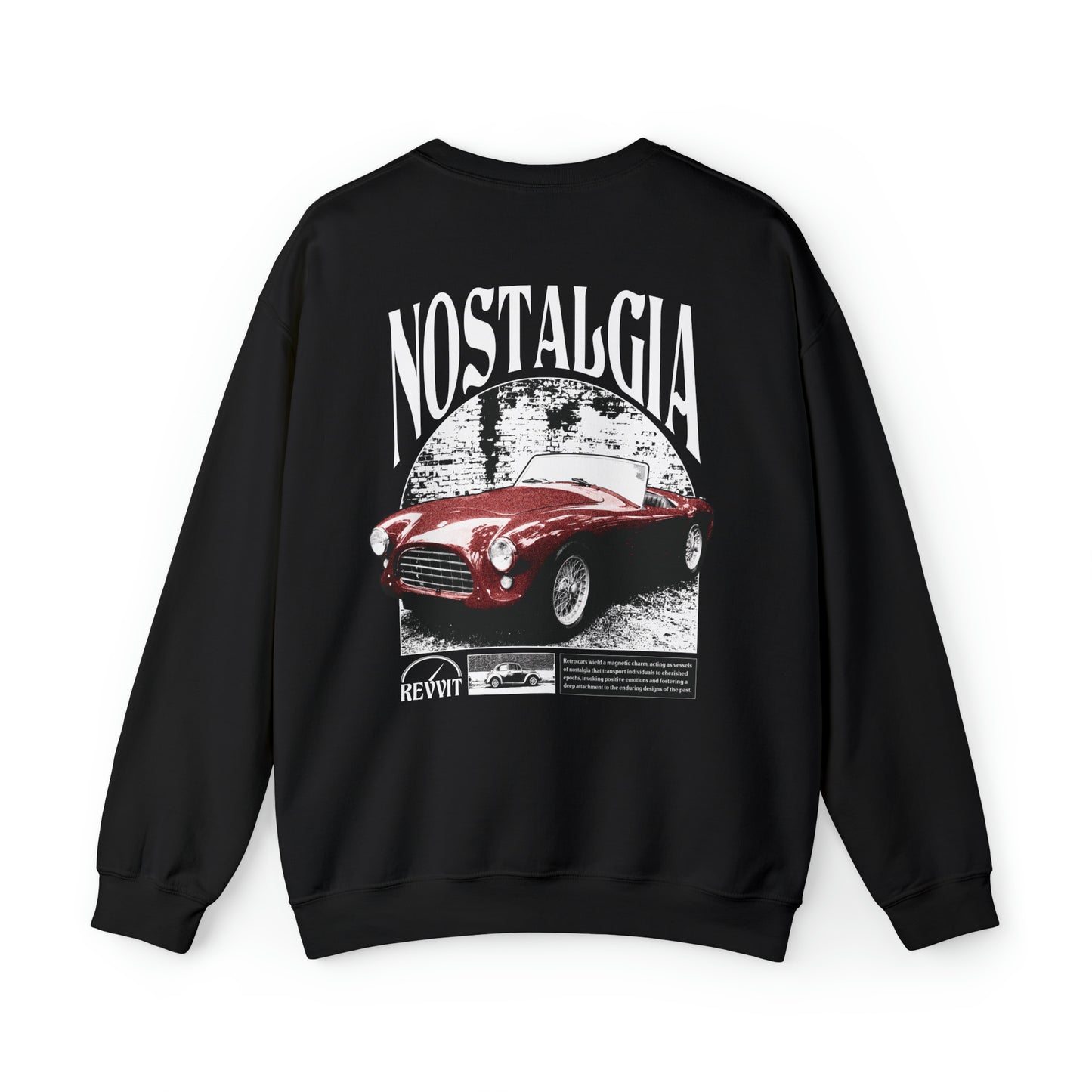 Nostalgia Unisex Sweatshirt - Revvit | Streetwear For Car Enthusiasts