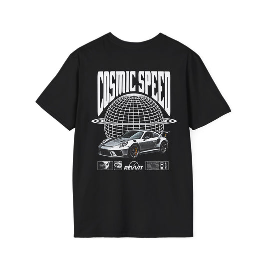 Cosmic Speed T-Shirt | Front and Back