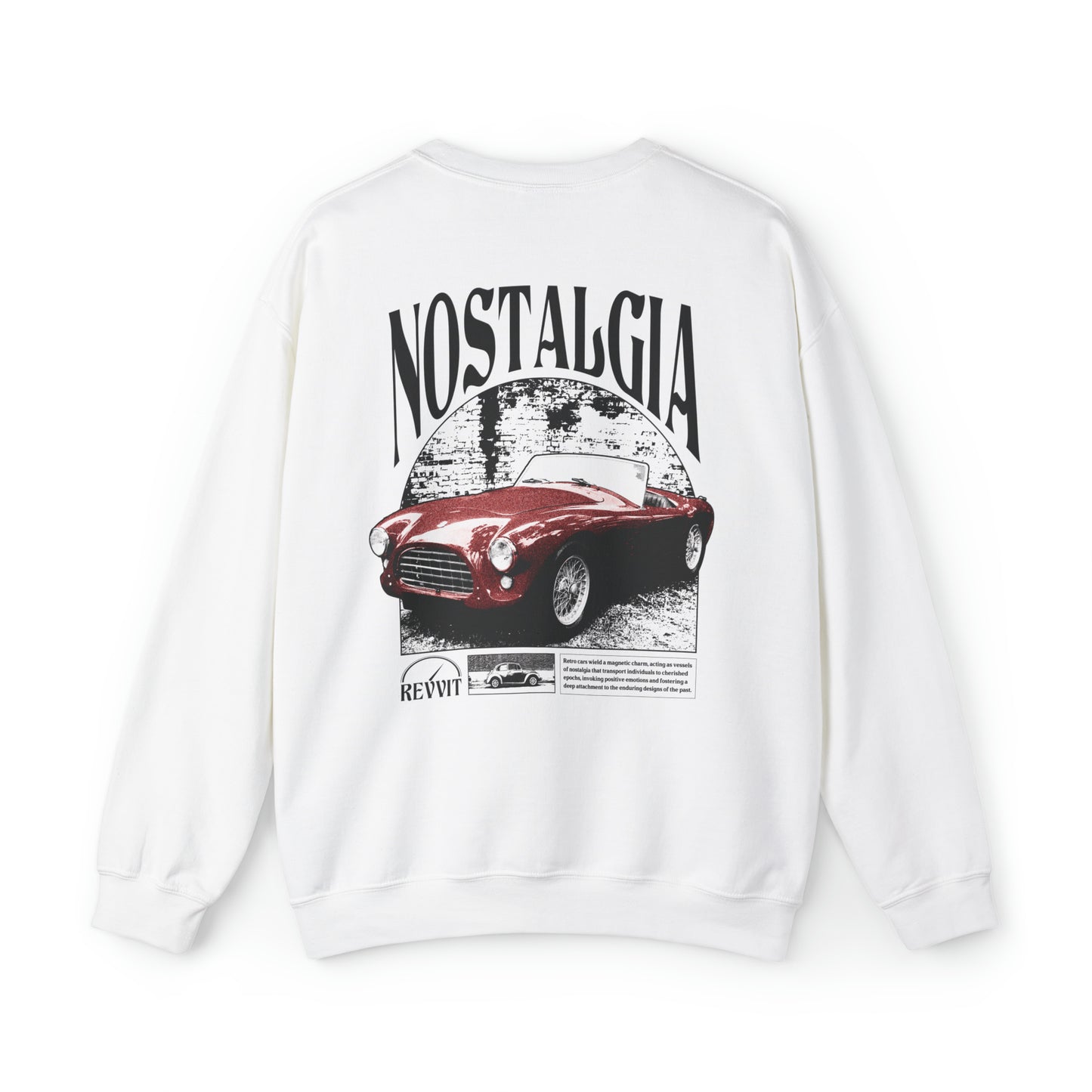 Nostalgia Unisex Sweatshirt - Revvit | Streetwear For Car Enthusiasts