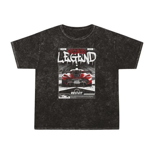 Track Legend Mineral Wash Vintage T-Shirt