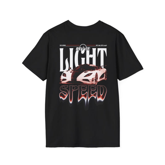 Light Speed T-Shirt | Front and Back