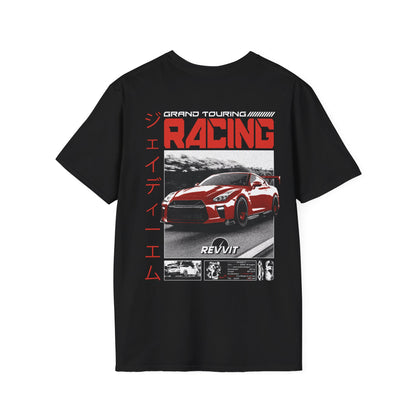 Grand Touring Racing (GTR) T-Shirt | Front and Back